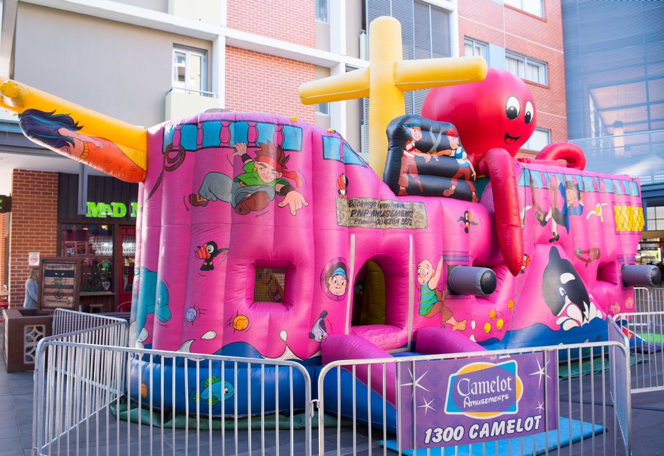 Captain Cooks Endeavour Inflatable Ride for Hire - Carnival Rides Sydney