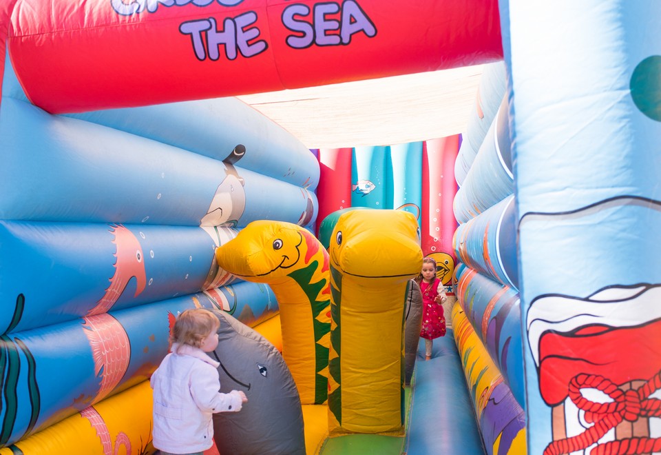 Circus Under the Sea Inflatable Obstacle Course - Carnival Rides Sydney