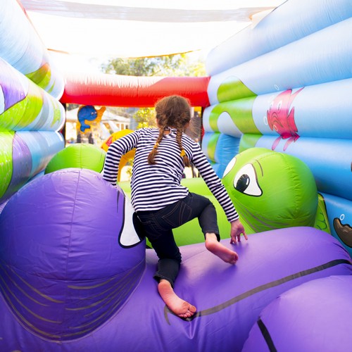 Circus Under the Sea Inflatable Ride for Hire -Carnival Rides Sydney