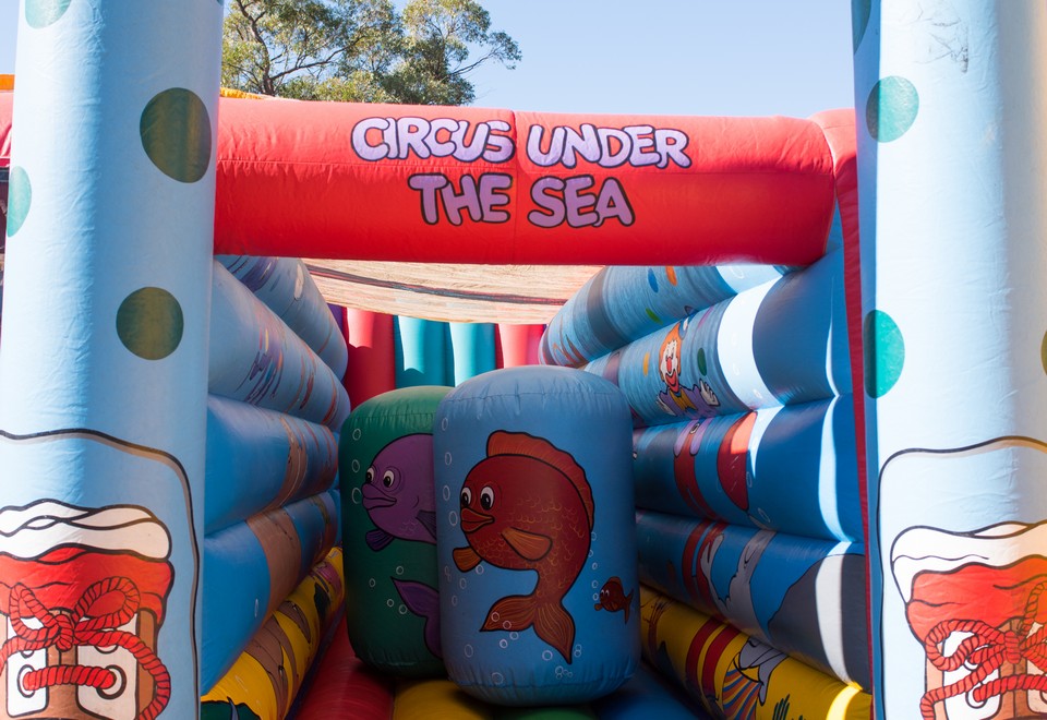 Circus Under the Sea Inflatable Ride for Hire Sydney - Carnival Rides Sydney