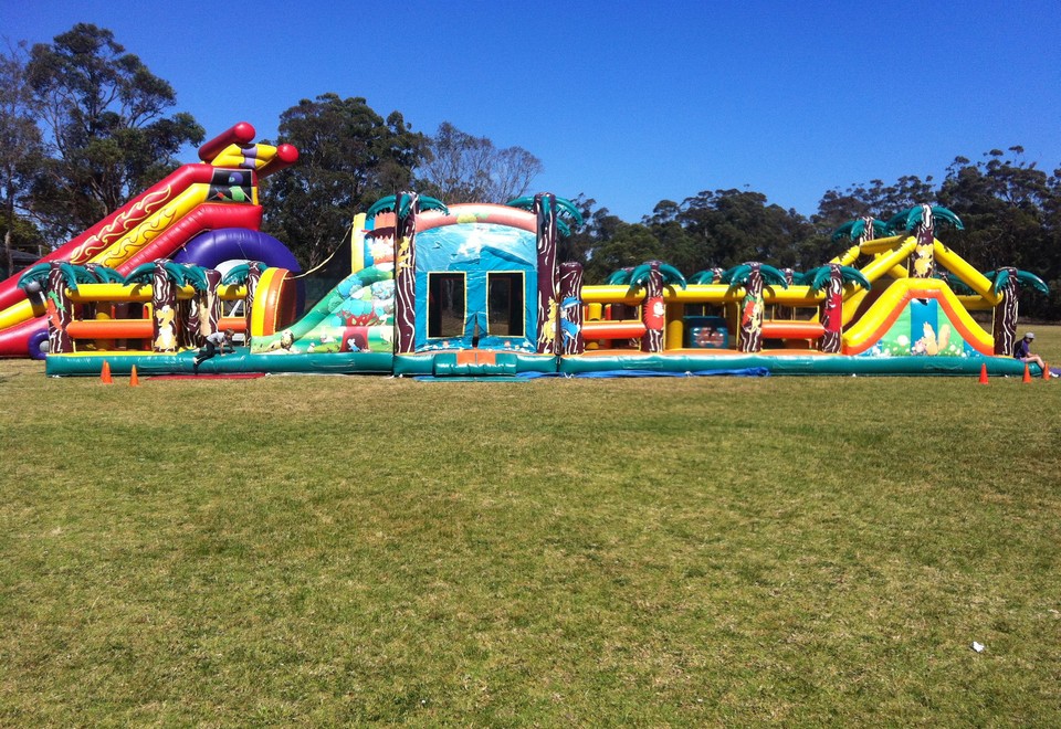 Jungle Run Inflatable Ride for Hire - Carnival Rides Sydney